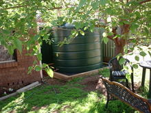 Water tanks reduce your reliance on town water